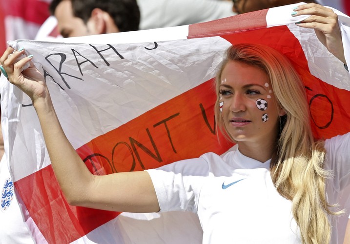 Angielscy kibice dali znać o sobie na mundialu w Brazylii