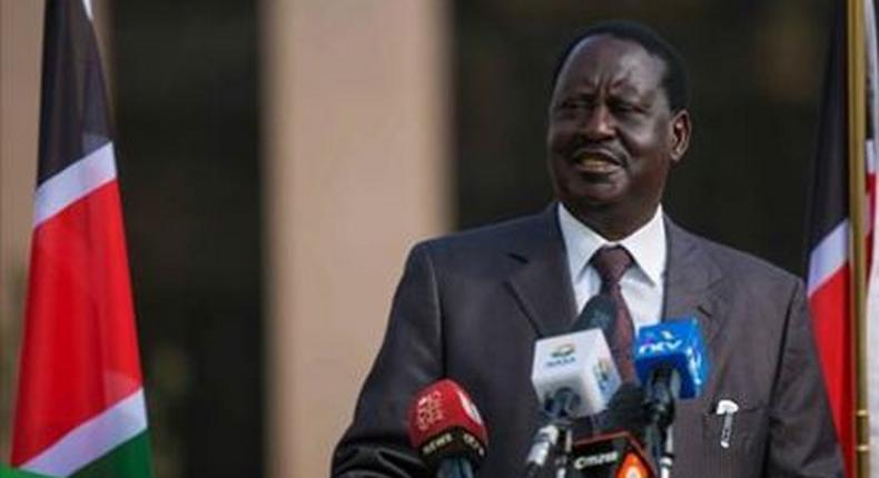 File image of Raila Odinga