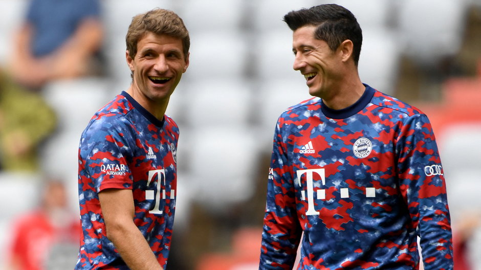 Robert Lewandowski i Thomas Mueller