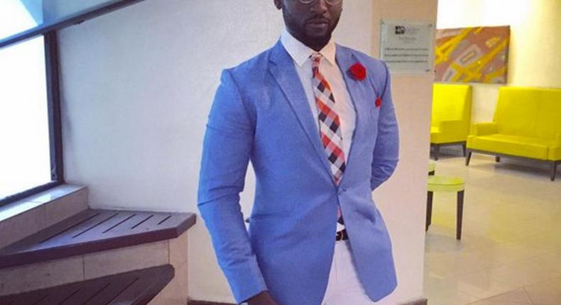 Gbenro Ajibade looking dapper 