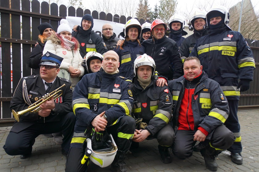 Jerzy Owsiak honorowym strażakiem OSP w Aleksandrowie Łódzkim