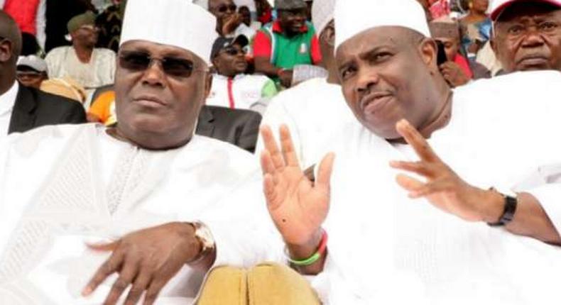 Alhaji Atiku Abubakar and Aminu Tambuwal (Goldennews)