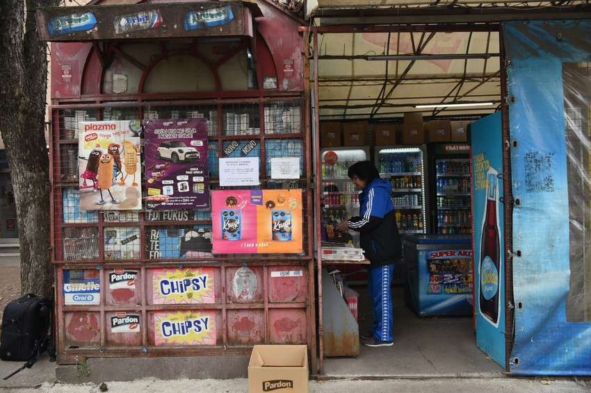 Trafika u kojoj se desio napad sekirama