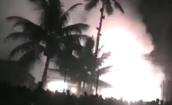 Pożar w świątyni w Indiach. Już ponad sto ofiar [WIDEO]