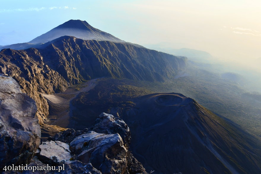 Na szczycie Mount Meru, 4566 m.n.p.m.