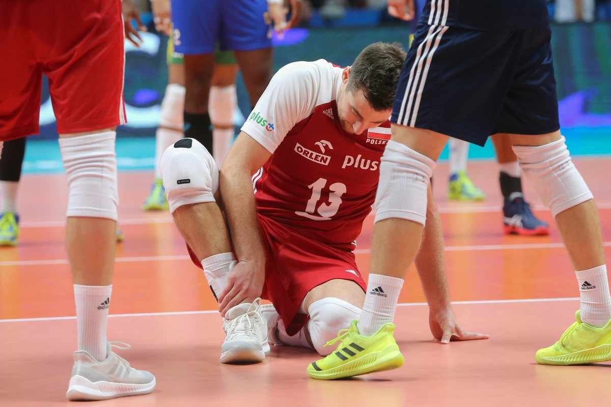 Michał Kubiak kontuzjowany. Kapitana reprezentacji Polski siatkarzy doznał urazu podczas Pucharu Cesarza