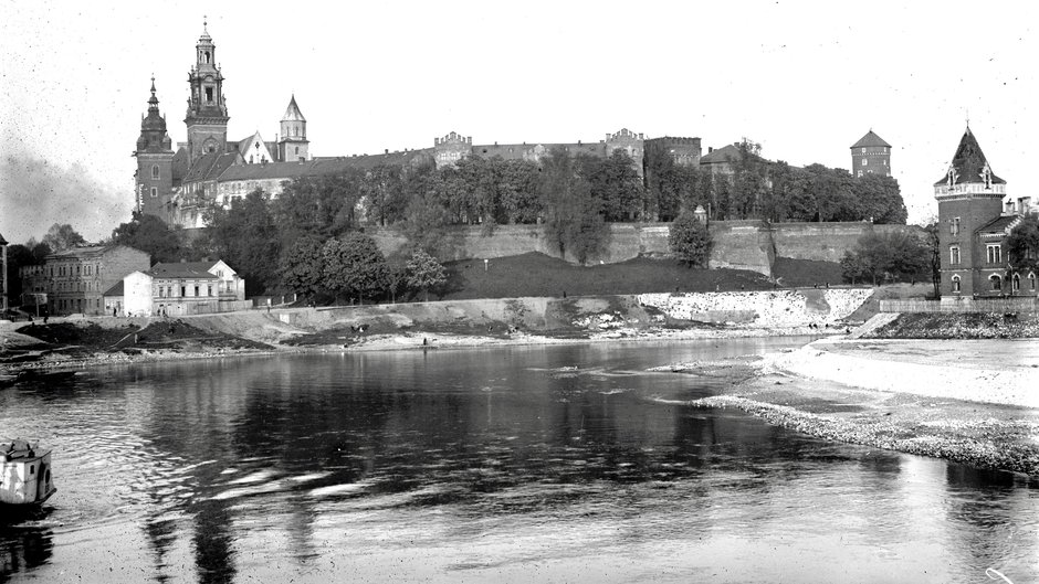 Wawel w Krakowie z 1935 r.