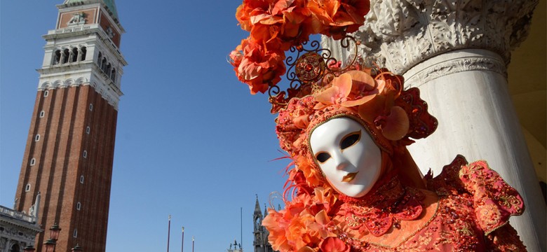 Gorący finał karnawału w Wenecji. Przyjechała żona prezydenta