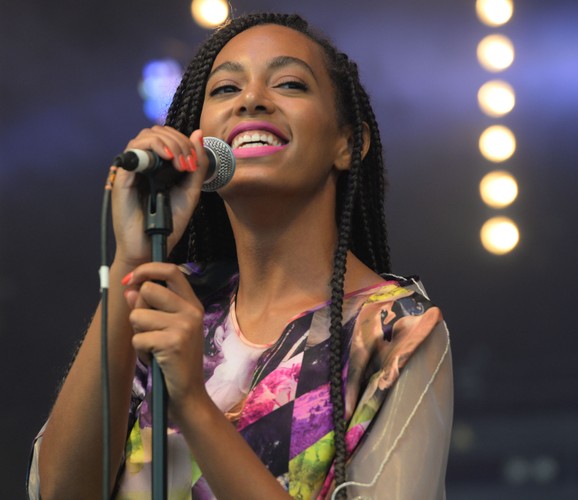 Solange Knowles na festiwalu w Glastonbury