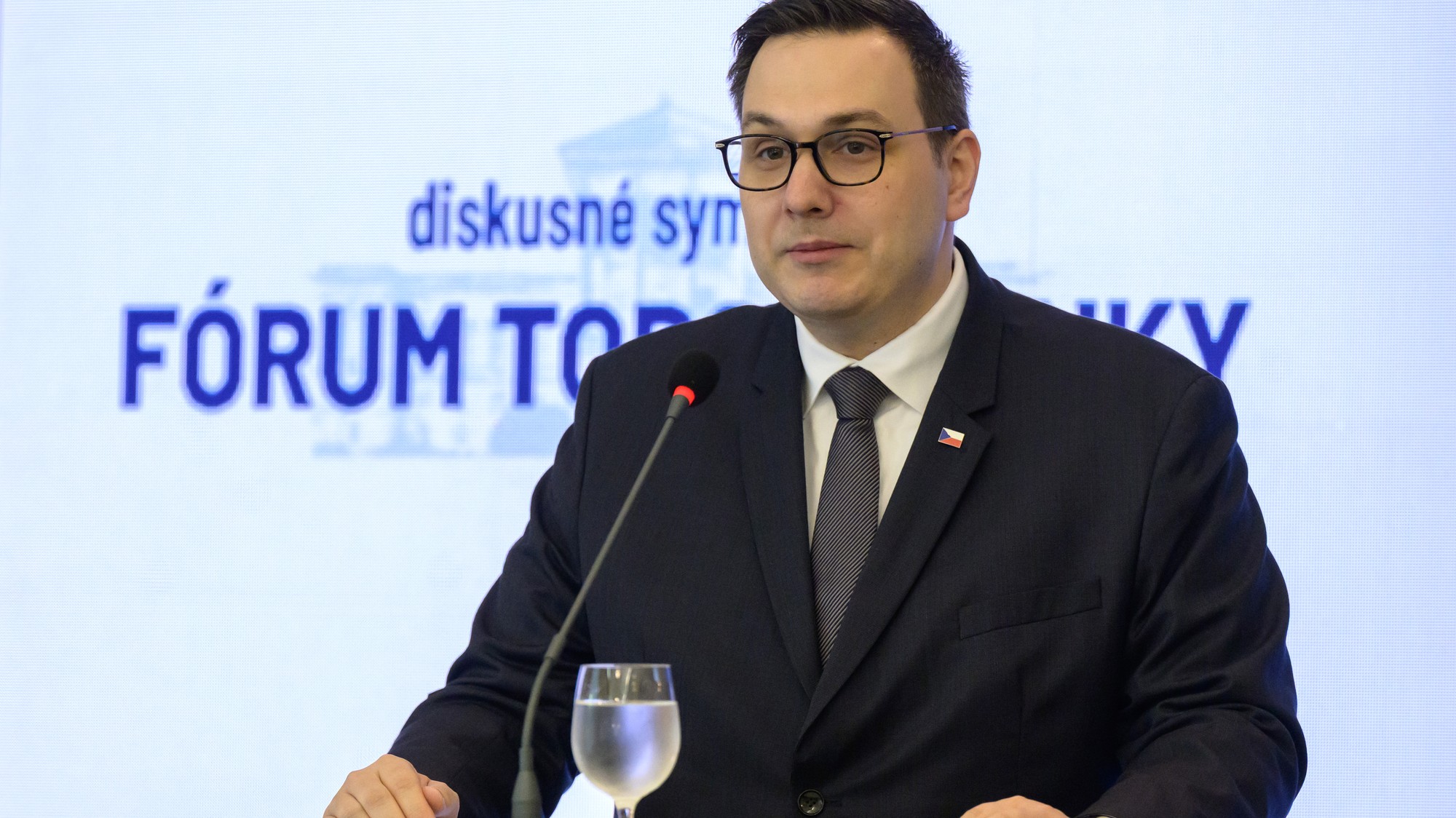 Český minister zahraničných vecí Jan Lipavský.