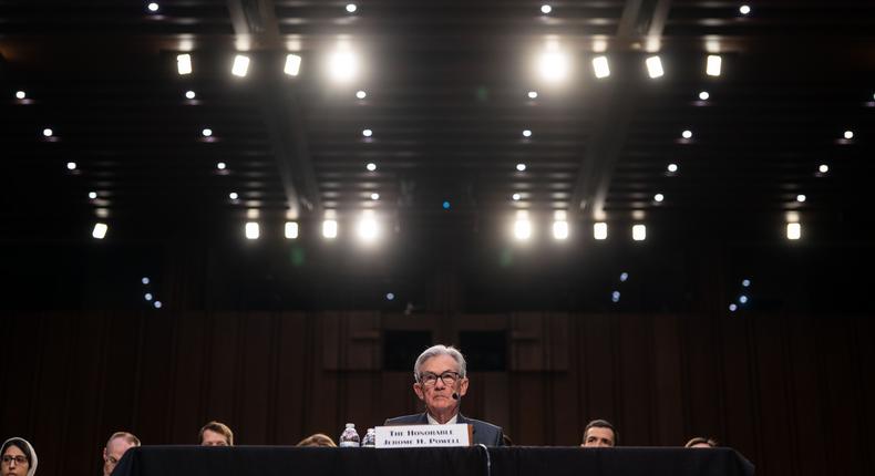 Federal Reserve Board Chair Jerome PowellKent Nishimura / Los Angeles Times via Getty Images