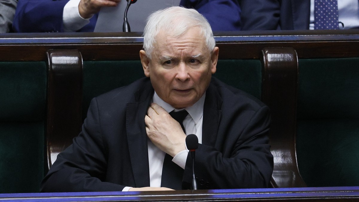 Prezes PiS Jarosław Kaczyński