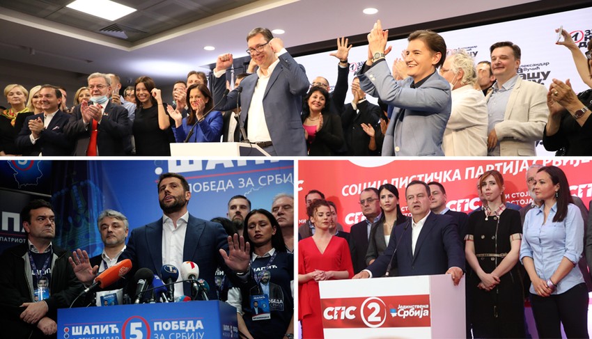 izbori dan posle kombo foto RAS