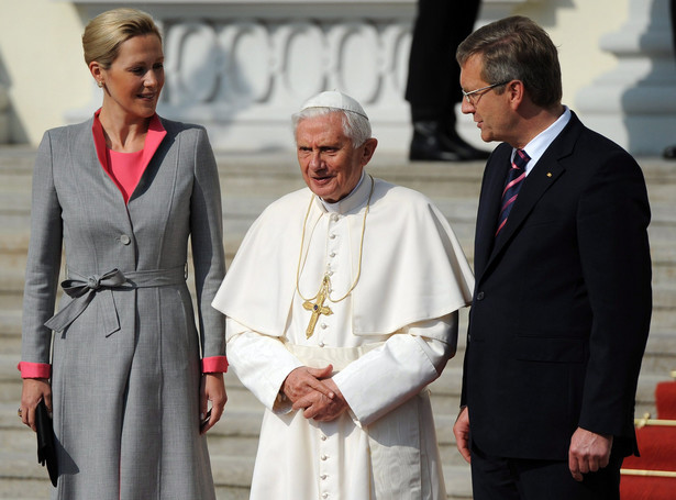 Pezydent Niemiec powitał papieża "w domu"