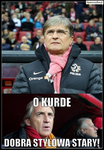 mecz Polska - Szkocja / mem