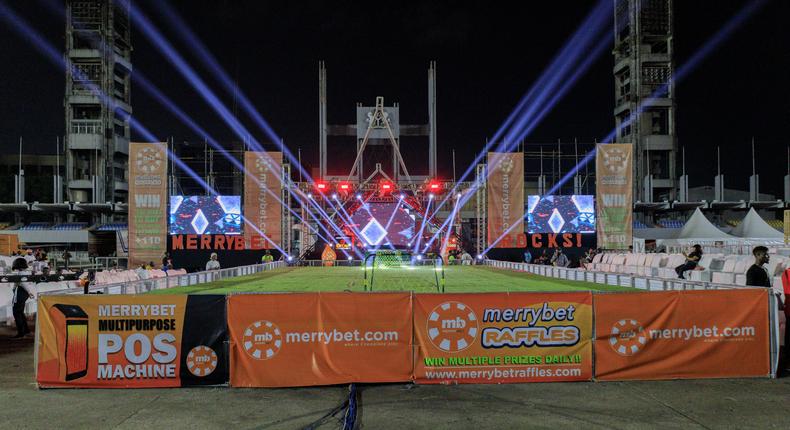 Fireboy, Kizz Daniel, Portable, Flavour, others shutdown Lagos at Merrybet Celebrity Fans Challenge Show