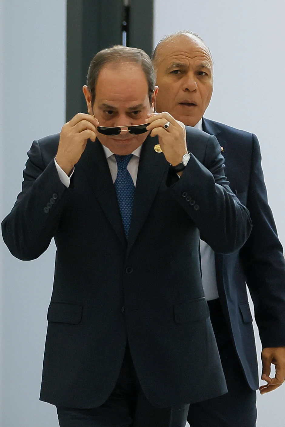 Abdel Fatah el Sisi po dolasku na samit BRIKS-a u Kazanju 23. oktobra