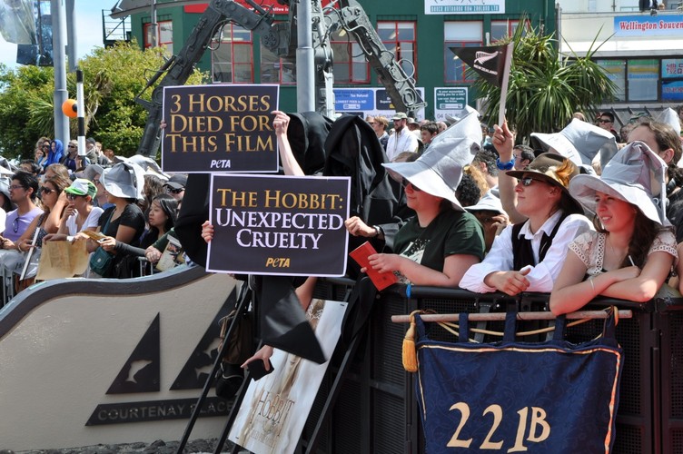 Premiera filmu 'Hobbit: Niezwykła podróż 3D' w Nowej Zelandii