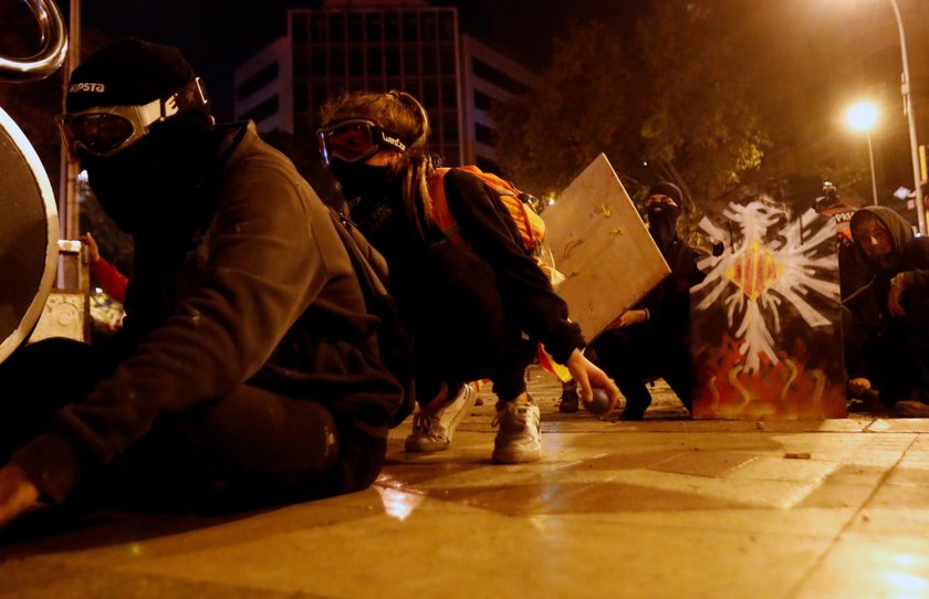 Masowe protesty w Barcelonie. Tysiące osób wyszło na ulice