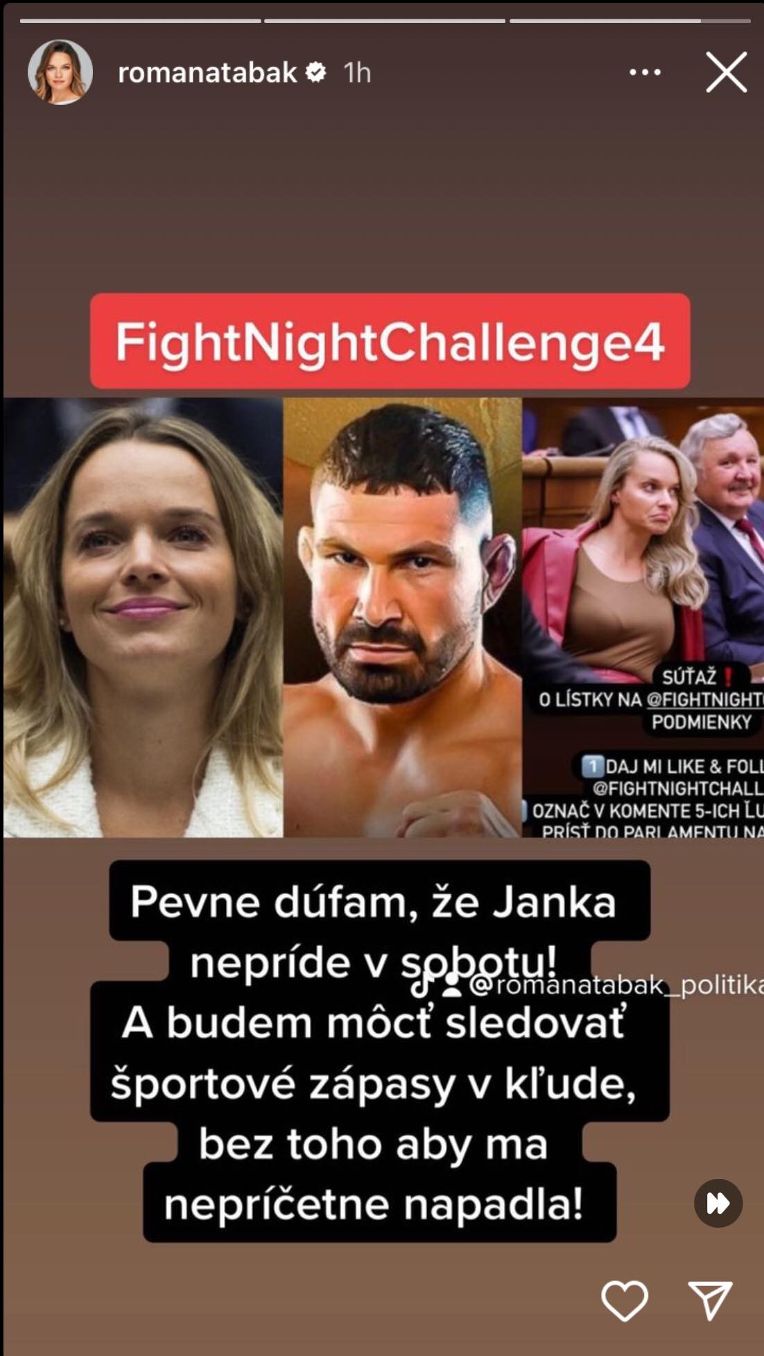 Politička si rypla do kolegyne.