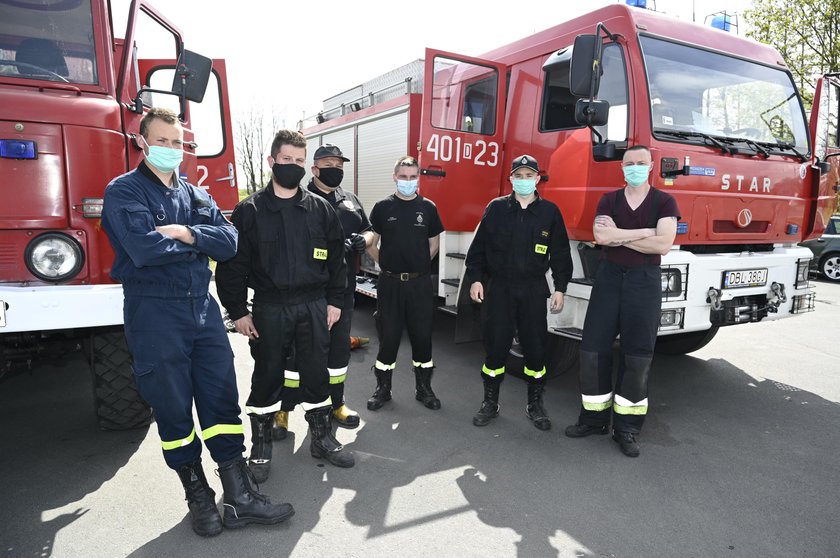 Strażacy z Nowogrodźca i Bolesławca