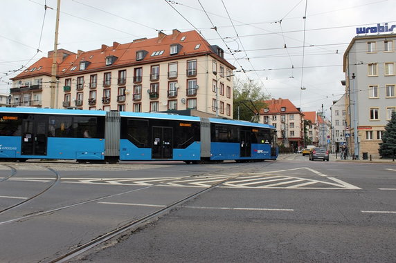 Remont na Kazimierza Wielkiego we Wrocławiu