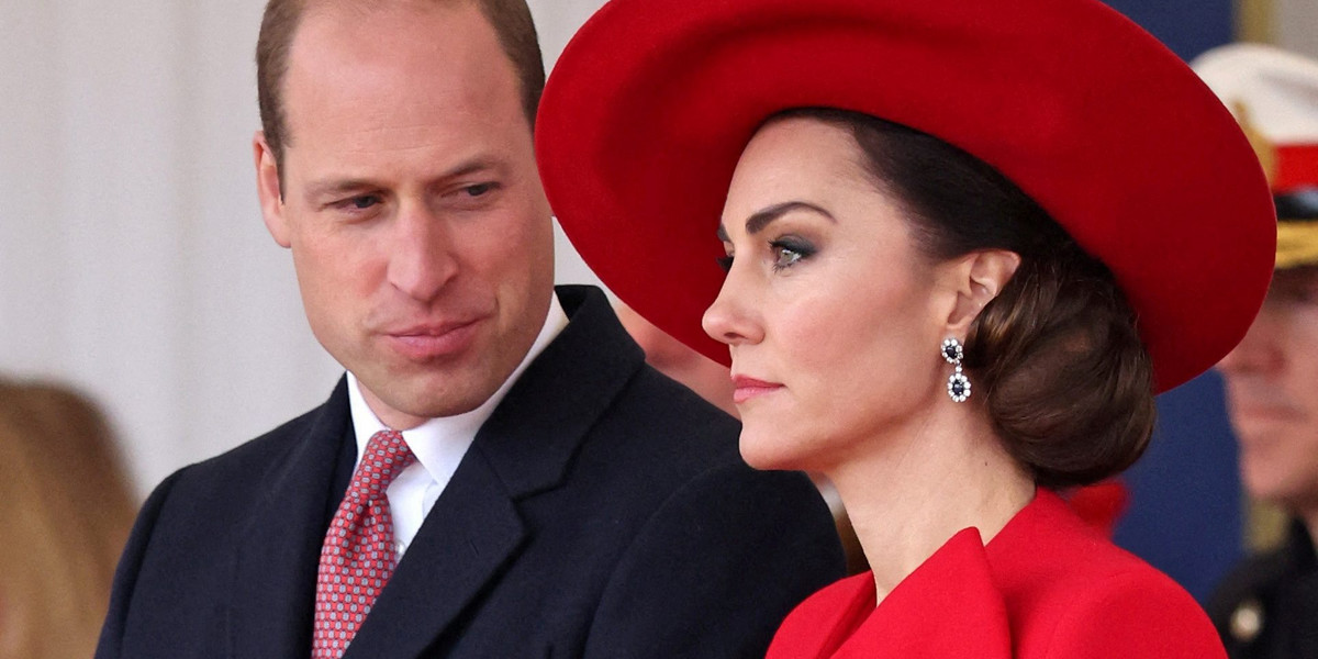 Książę William i księżna Kate. 