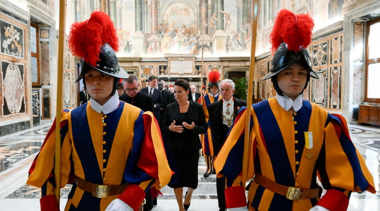 Novák Katalin Vatikánban / Fotó: Vatican News