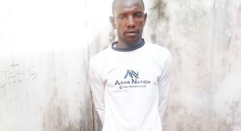 The killer security guard, Haruna Abubakar