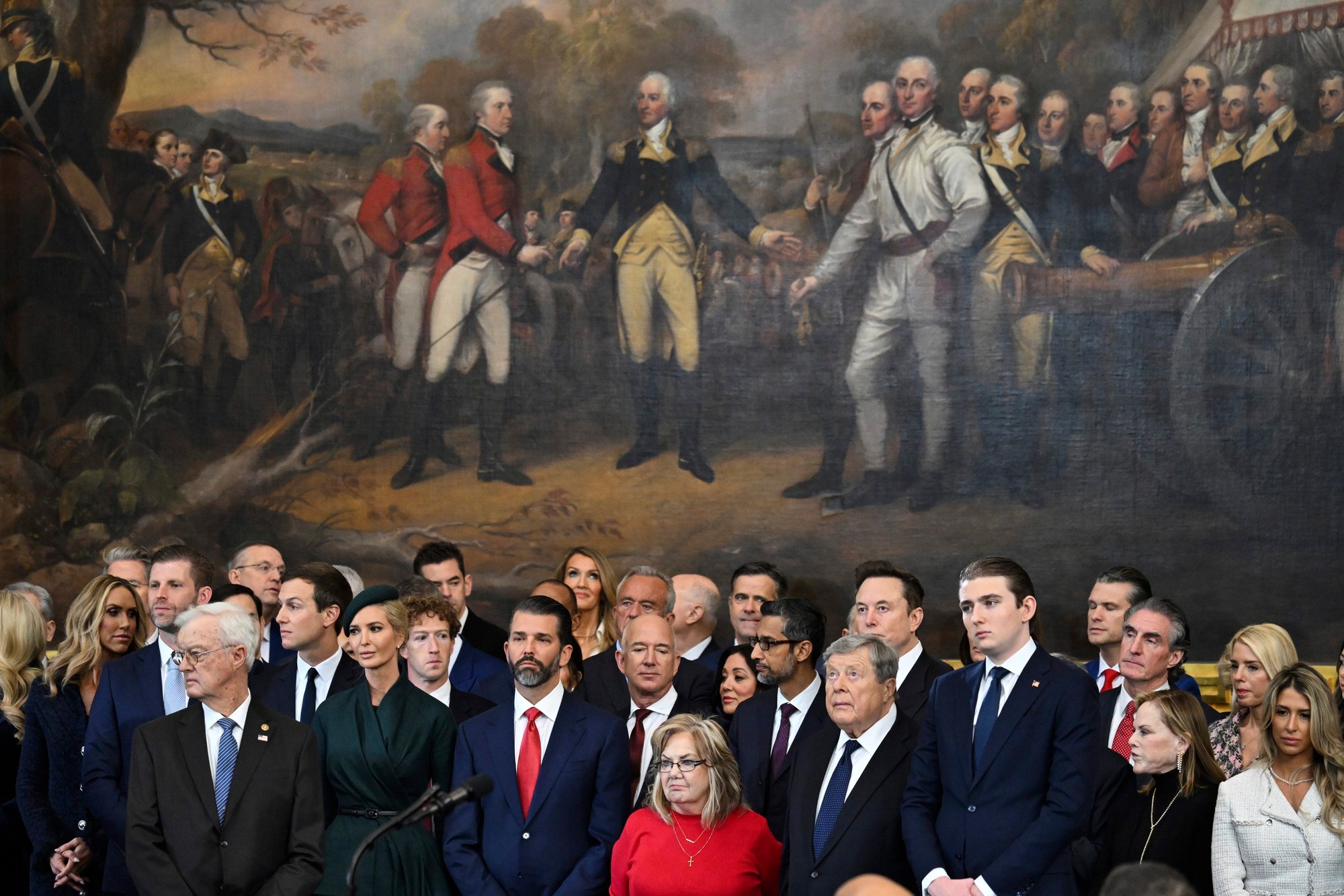 Inaugurácia Donalda Trumpa 2025: Rodina Donalda Trumpa.