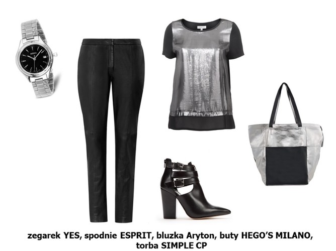 Srebrne ubrania na karnawał 2015