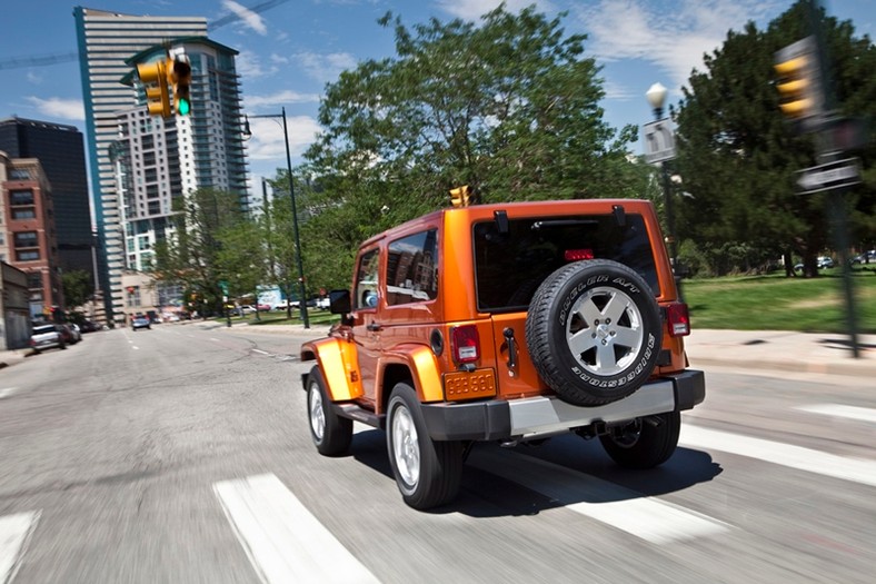 Jeep Wrangler wewnętrznie piękniejszy