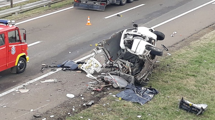 nesreca, autoput beograd nis, setroro poginulo, kamion kombi