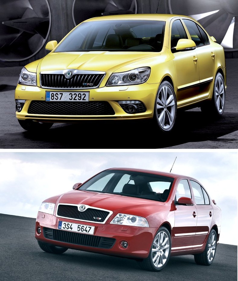 Škoda Octavia RS: premiera po faceliftingu