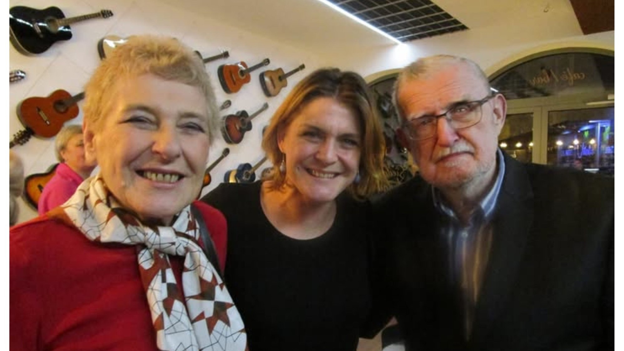 Oľga Feldeková s dcérou Katarínou a manželom Ľubomírom Feldekom. 