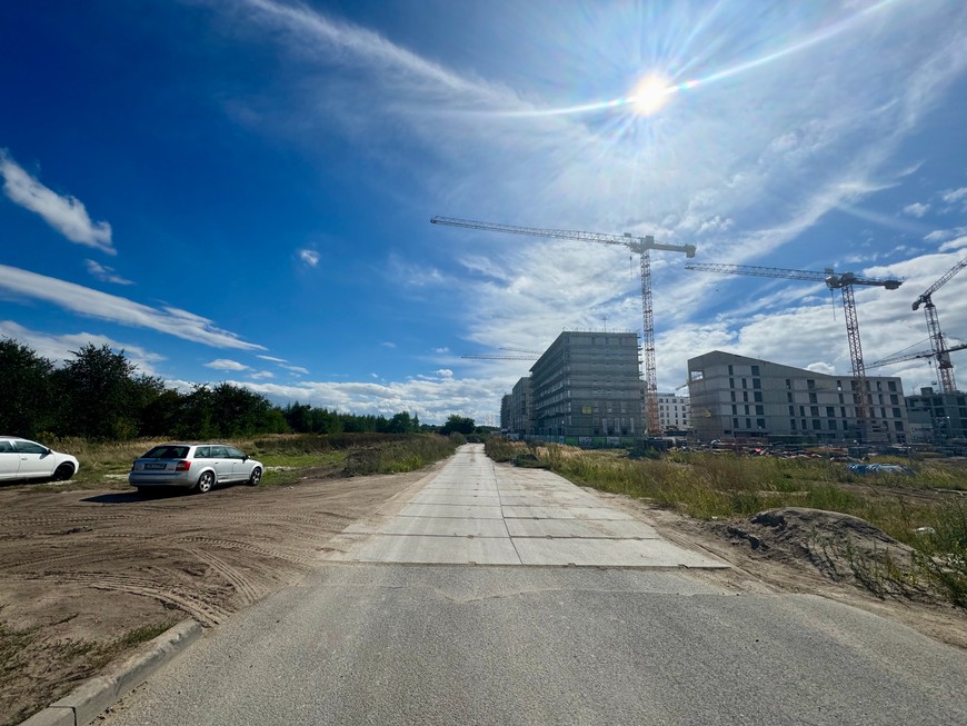 Aleja Architektów się rozbudowuje