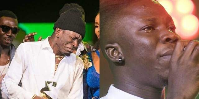 Shatta Wale and Stonebwoy cry