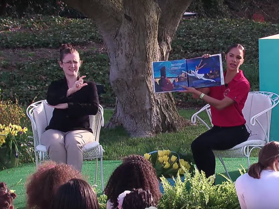 Copeland is also an author. She released two books in 2014 — a memoir titled "Life in Motion: An Unlikely Ballerina" and a children's book titled "Firebird," which she read at the 2015 White House Easter Egg Roll.