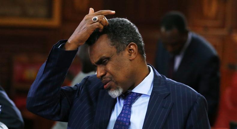 DPP Noordin Haji during a past appearance before Parliament (Twitter)