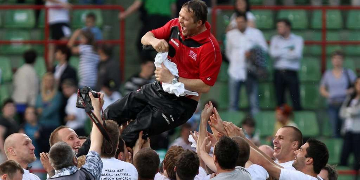 Mimo porażki z GKS Bełchatów piłkarze Cracovii utrzymali się w ekstraklasie