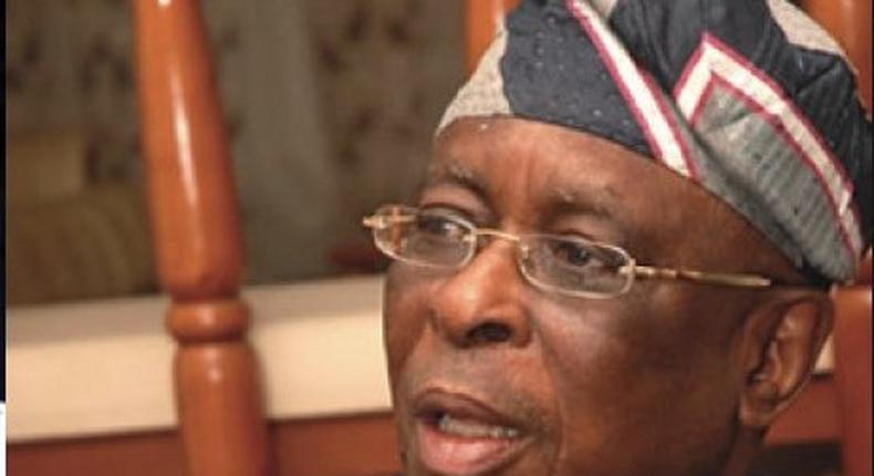 Former Governor of Ogun state, Olusegun Osoba