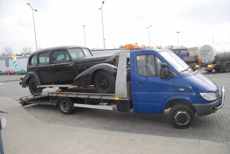 Cadillac kupiony dla Marszałka Józefa Piłsudskiego - stan obecny