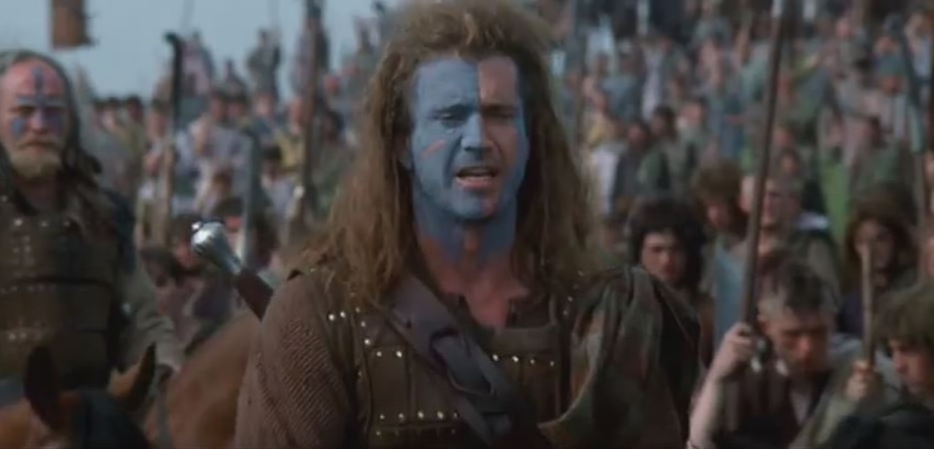 Mel u filmu "Hrabro srce"