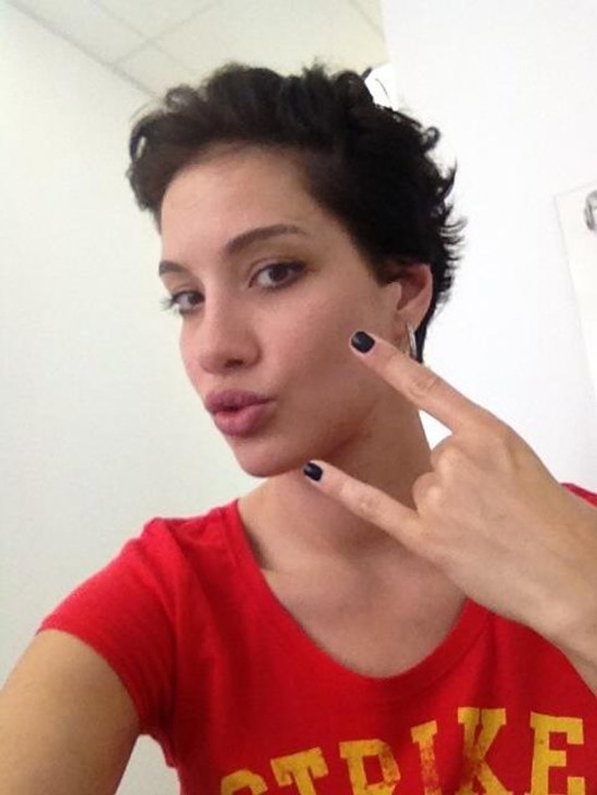 Nevena sa novom frizurom