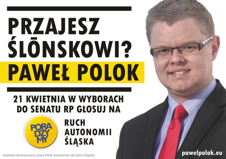 Plakat Pawła Poloka