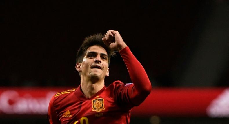 Gerard Moreno scored twice in Spain's 5-0 win over Romania on Monday.