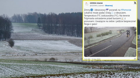 W Polsce znowu pada śnieg. To dopiero początek "białego uderzenia" [WIDEO]