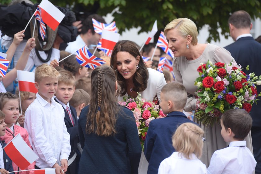 Księżna Kate i książę William w Polsce