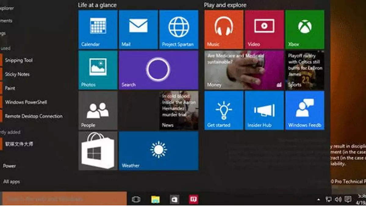 Windows 10 build 10061 wycieka do sieci