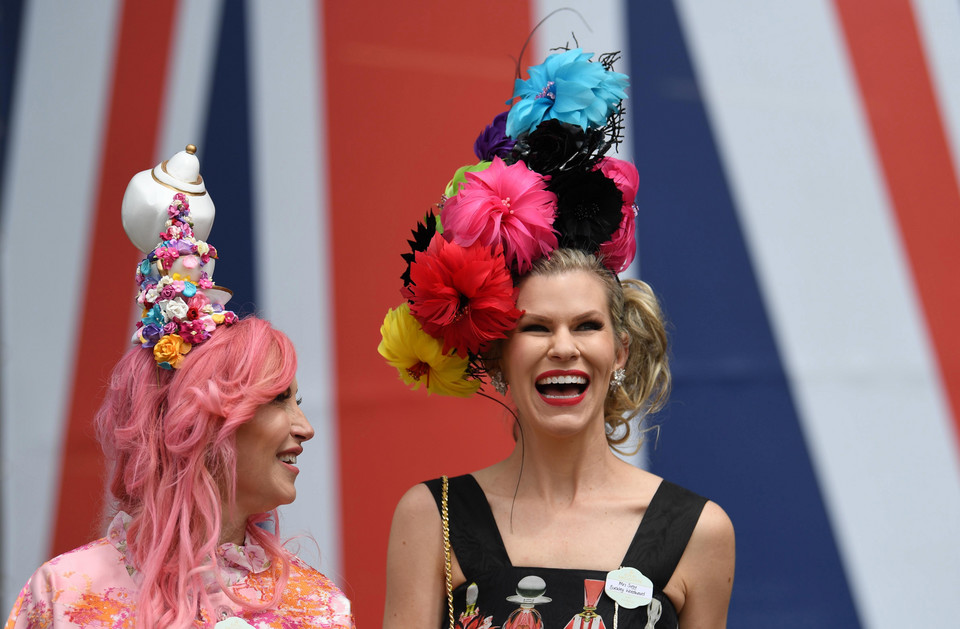 Szalone kapelusze na Royal Ascot